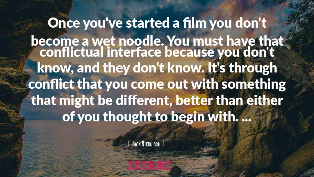 Noodles quotes by Jack Nicholson