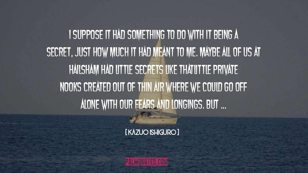 Nooks quotes by Kazuo Ishiguro
