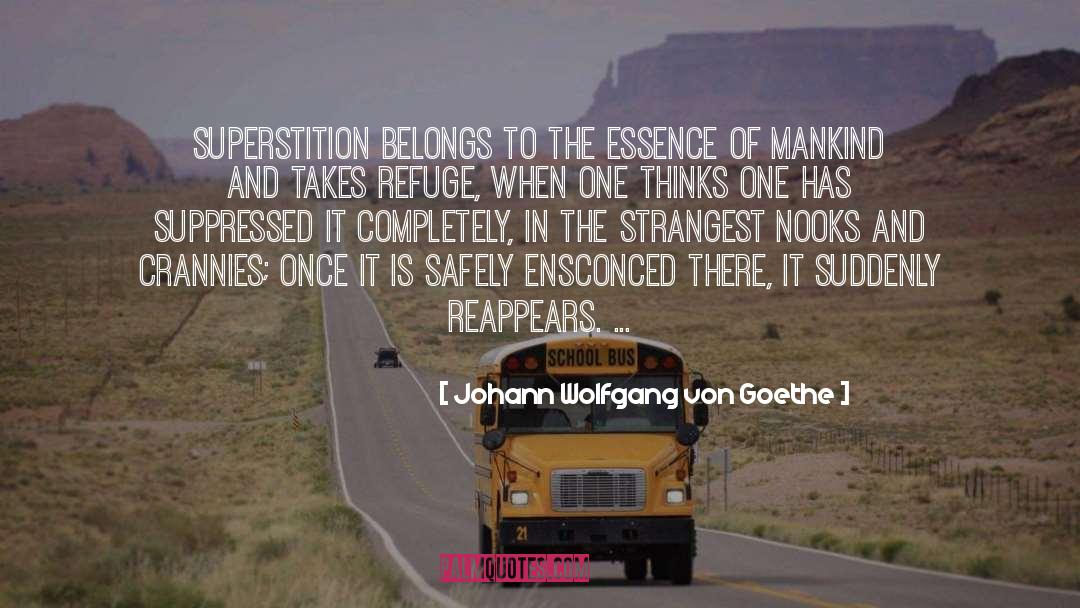 Nooks quotes by Johann Wolfgang Von Goethe