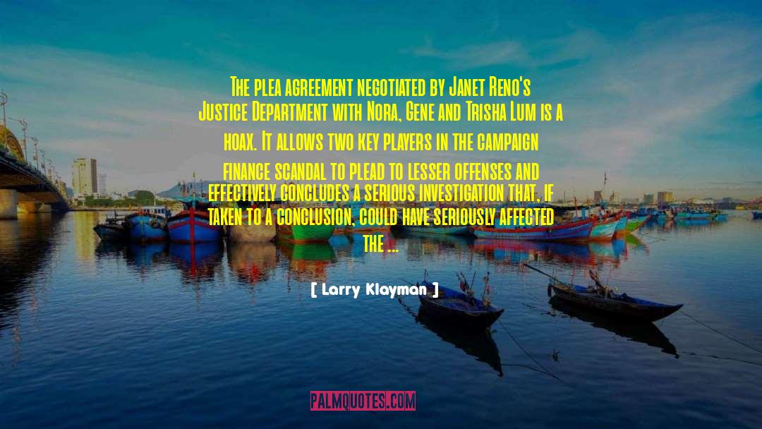 Nora And Jev quotes by Larry Klayman