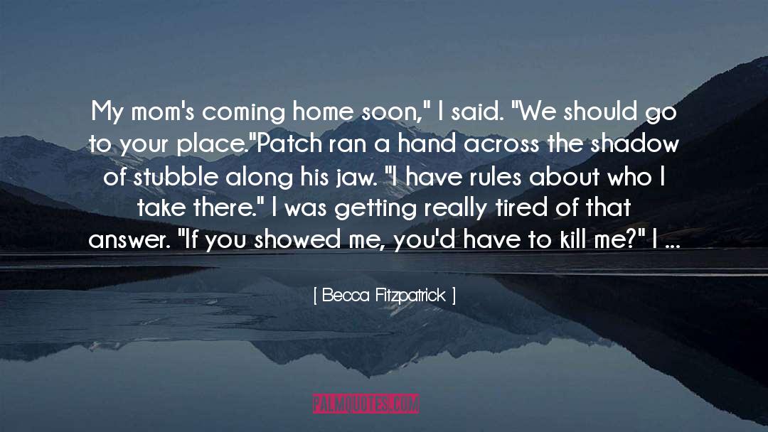 Nora And Patch quotes by Becca Fitzpatrick