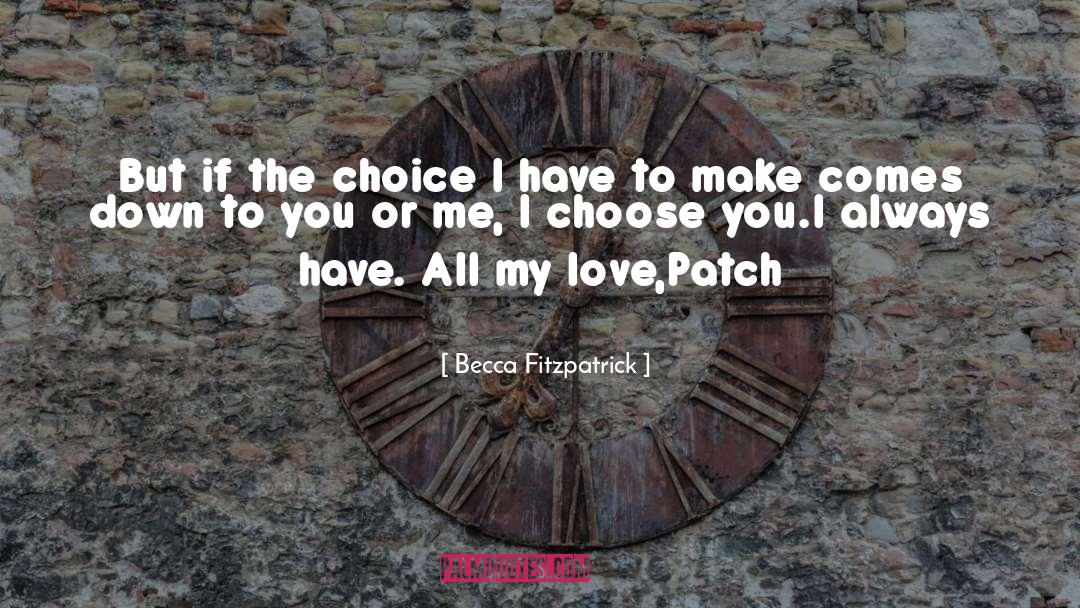 Nora And Patch quotes by Becca Fitzpatrick