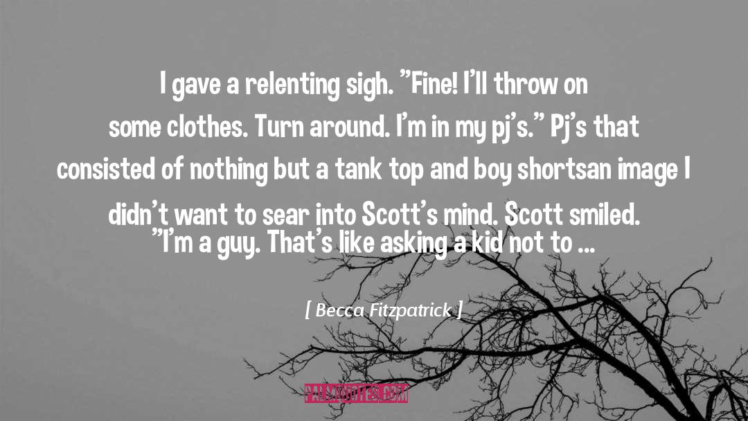 Nora Grey And Scott quotes by Becca Fitzpatrick