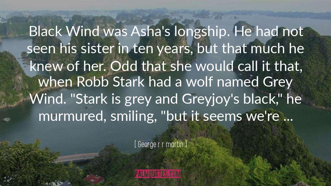 Nora Grey quotes by George R R Martin