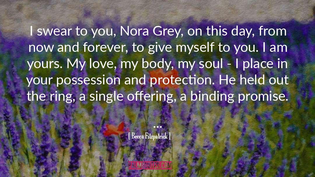 Nora Grey quotes by Becca Fitzpatrick