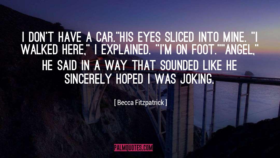 Nora Olsen quotes by Becca Fitzpatrick