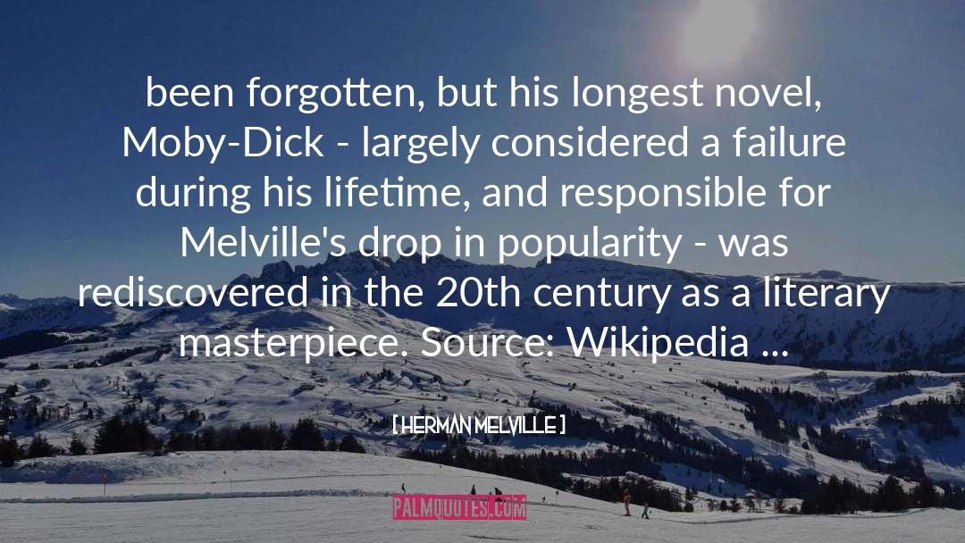 Nordamerika Wikipedia quotes by Herman Melville
