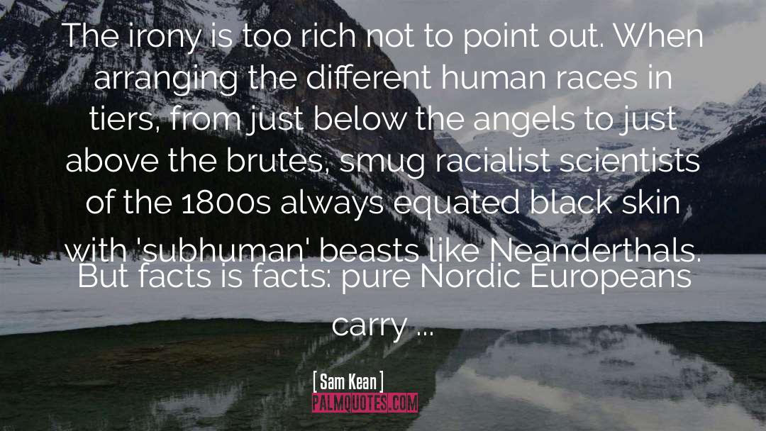 Nordic quotes by Sam Kean