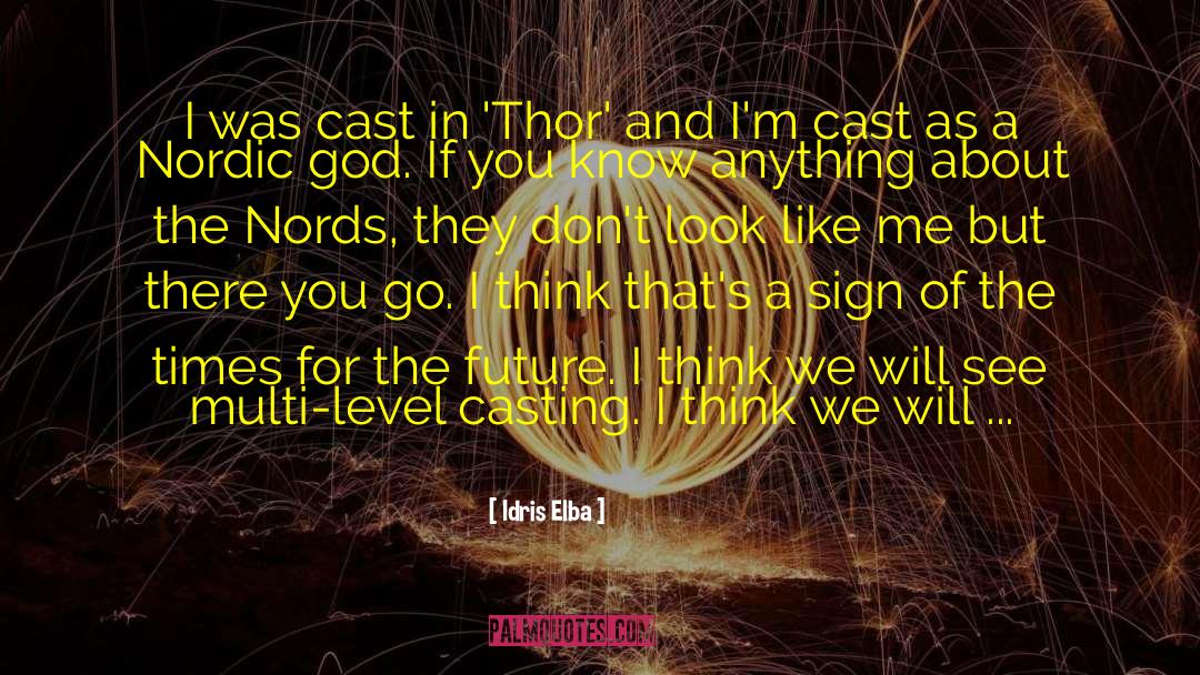 Nordic quotes by Idris Elba