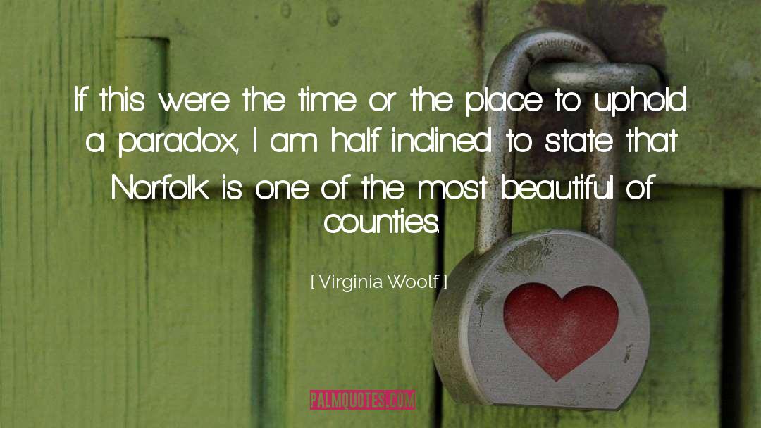 Norfolk quotes by Virginia Woolf