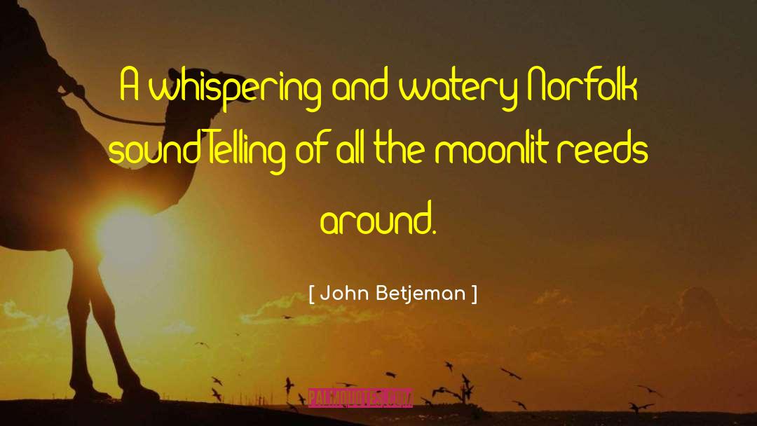 Norfolk quotes by John Betjeman