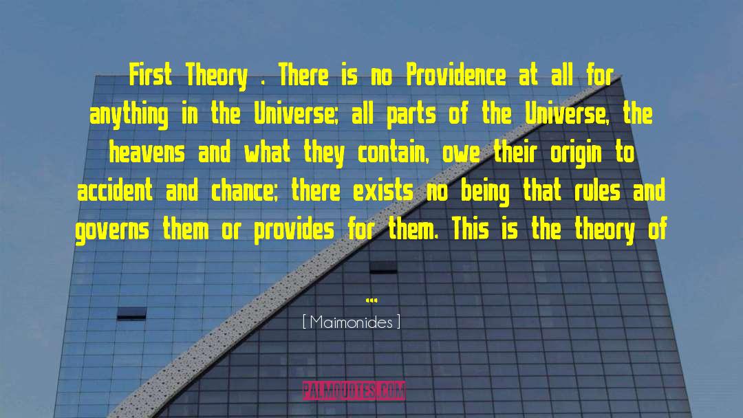 Normal Accident Theory quotes by Maimonides