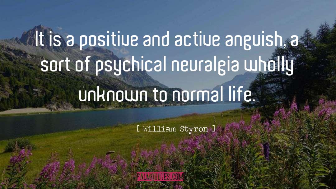 Normal Life quotes by William Styron