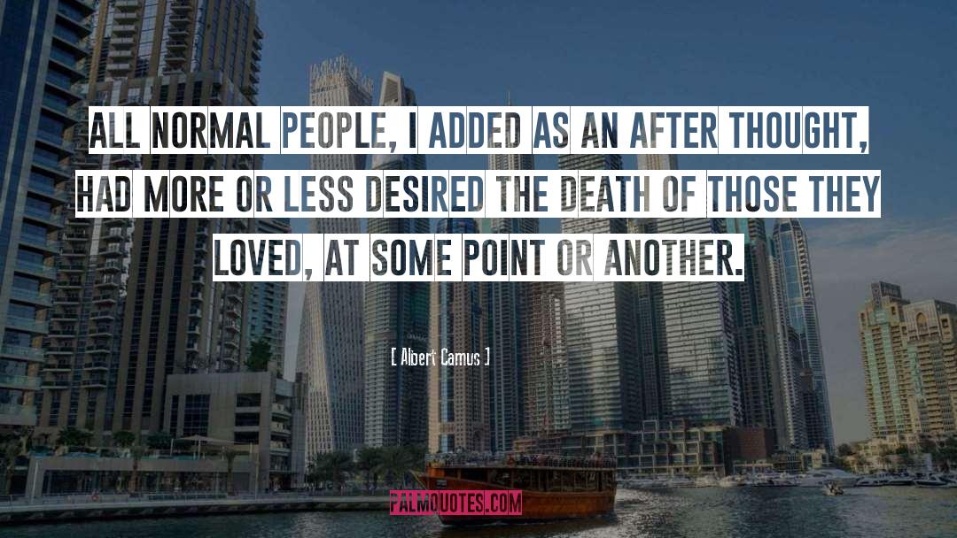 Normal People quotes by Albert Camus