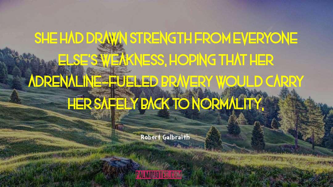 Normality Barometer quotes by Robert Galbraith
