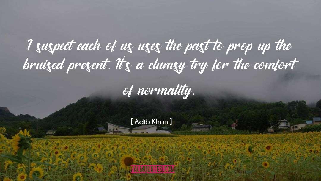 Normality Barometer quotes by Adib Khan