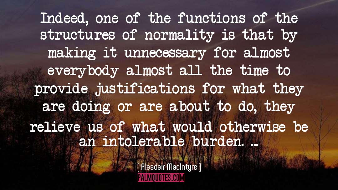 Normality quotes by Alasdair MacIntyre