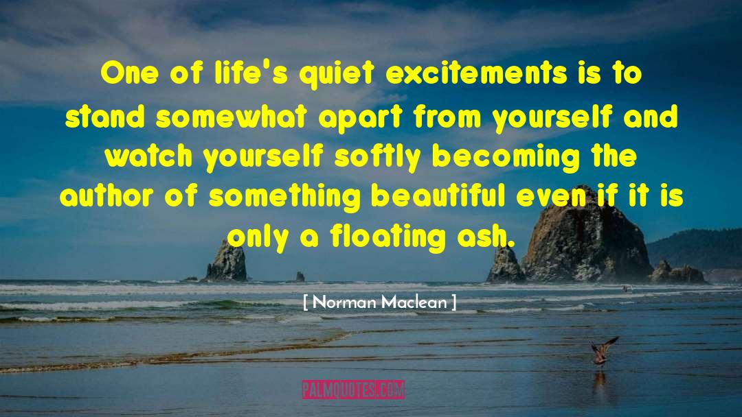 Norman Maclean A River Runs Through It quotes by Norman Maclean