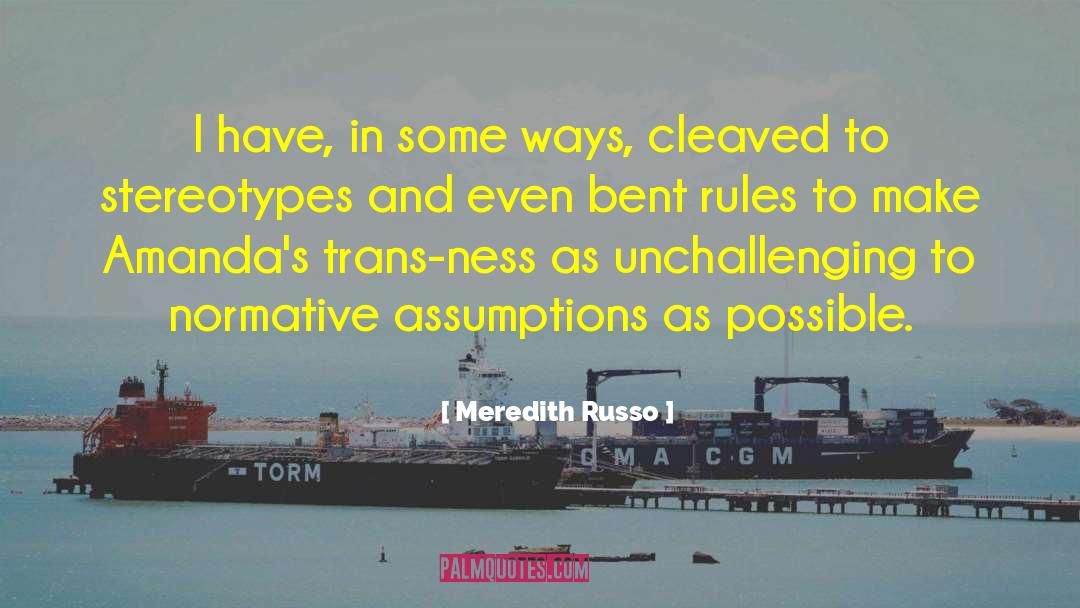 Normative quotes by Meredith Russo
