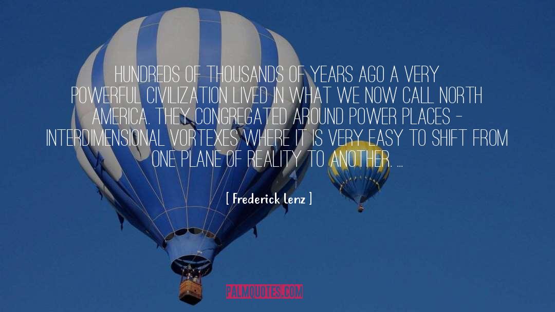 North America quotes by Frederick Lenz