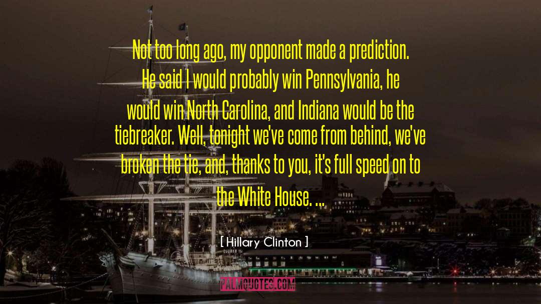 North Carolina Famous quotes by Hillary Clinton