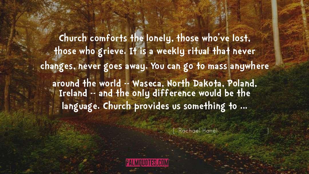 North Dakota quotes by Rachael Hanel