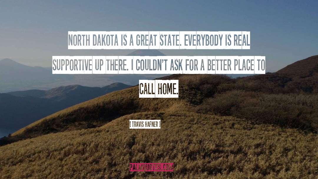 North Dakota quotes by Travis Hafner