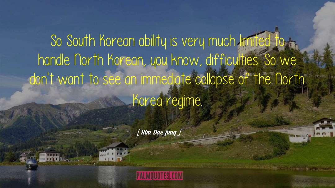 North Korea Famine quotes by Kim Dae-jung
