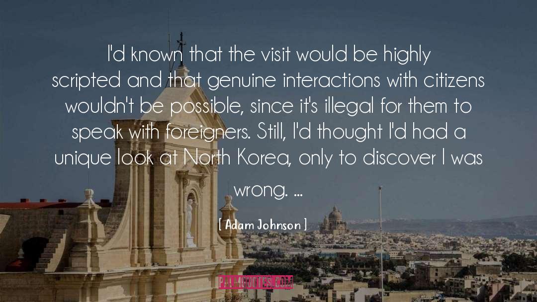 North Korea quotes by Adam Johnson