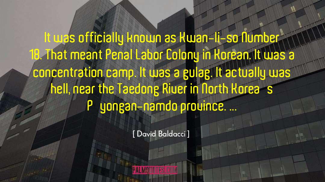 North Korean Famine quotes by David Baldacci