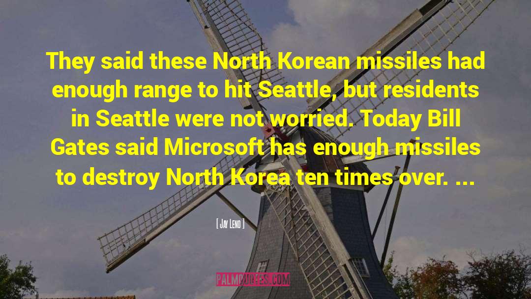 North Korean quotes by Jay Leno