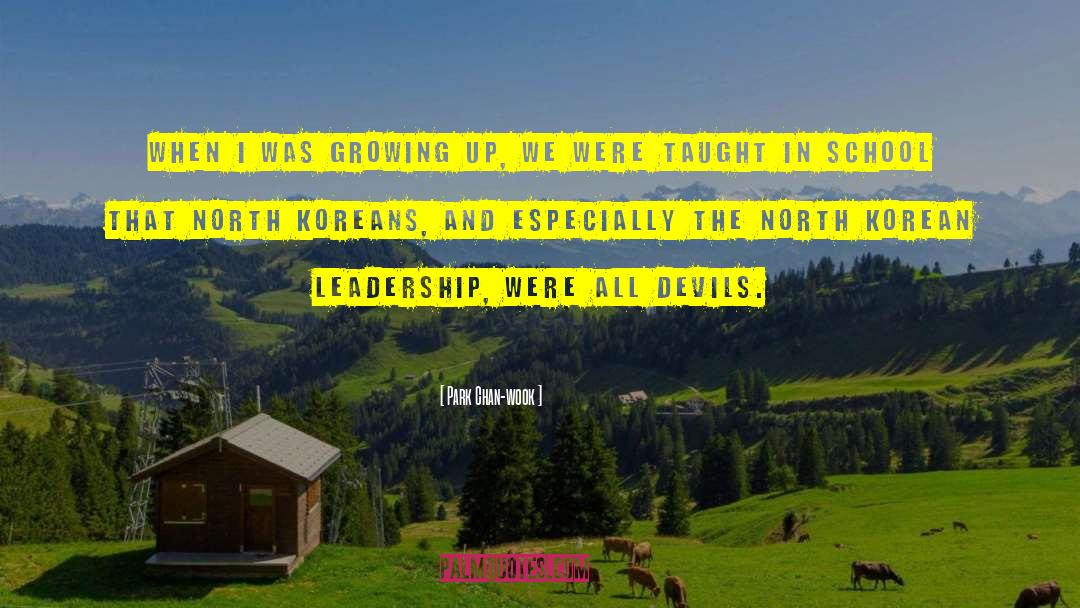 North Korean quotes by Park Chan-wook