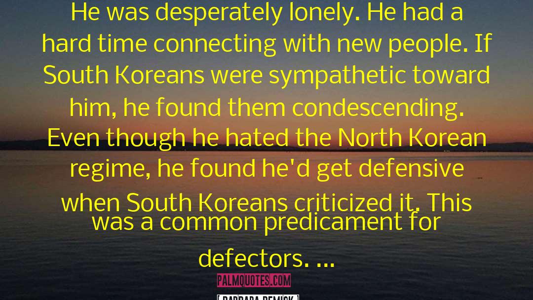 North Korean quotes by Barbara Demick