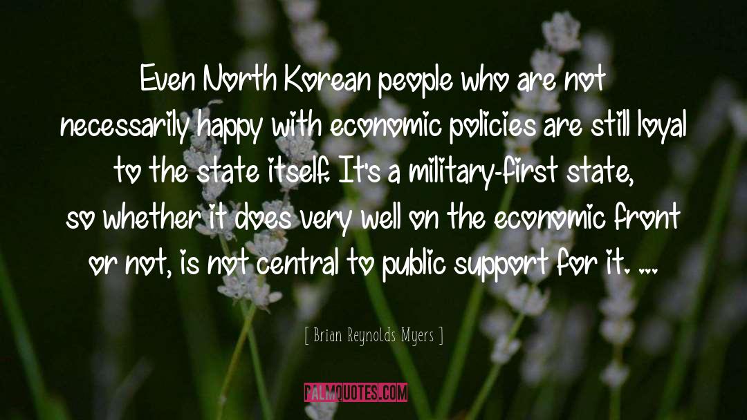 North Korean quotes by Brian Reynolds Myers