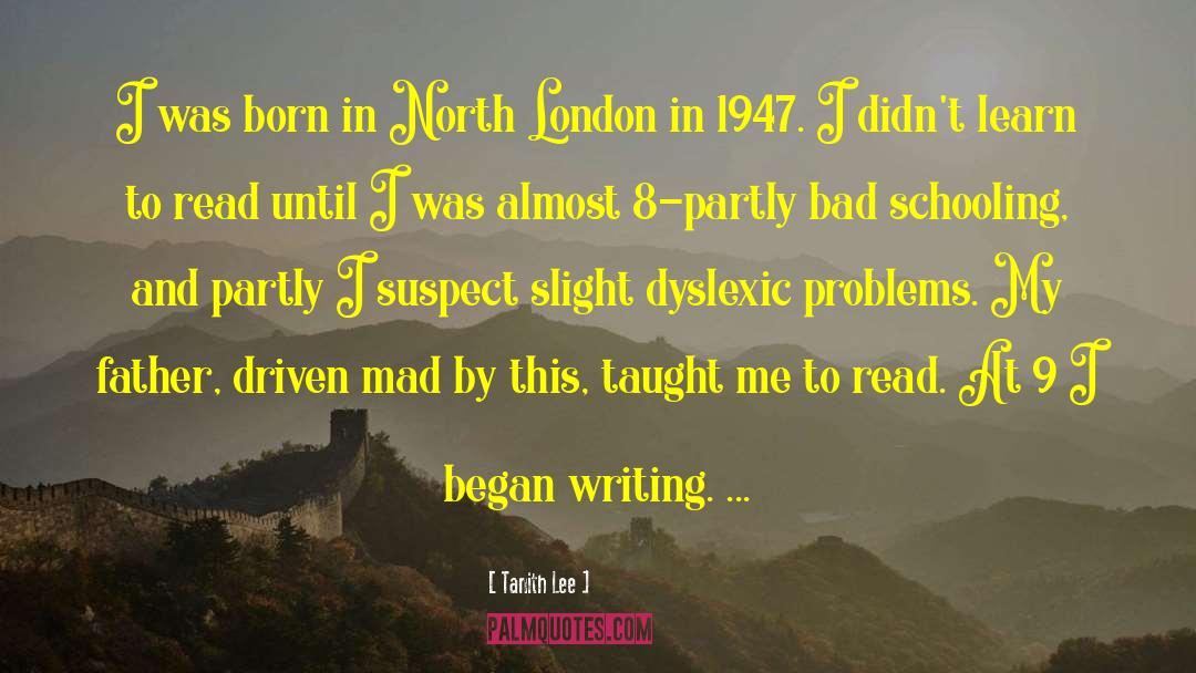 North London quotes by Tanith Lee