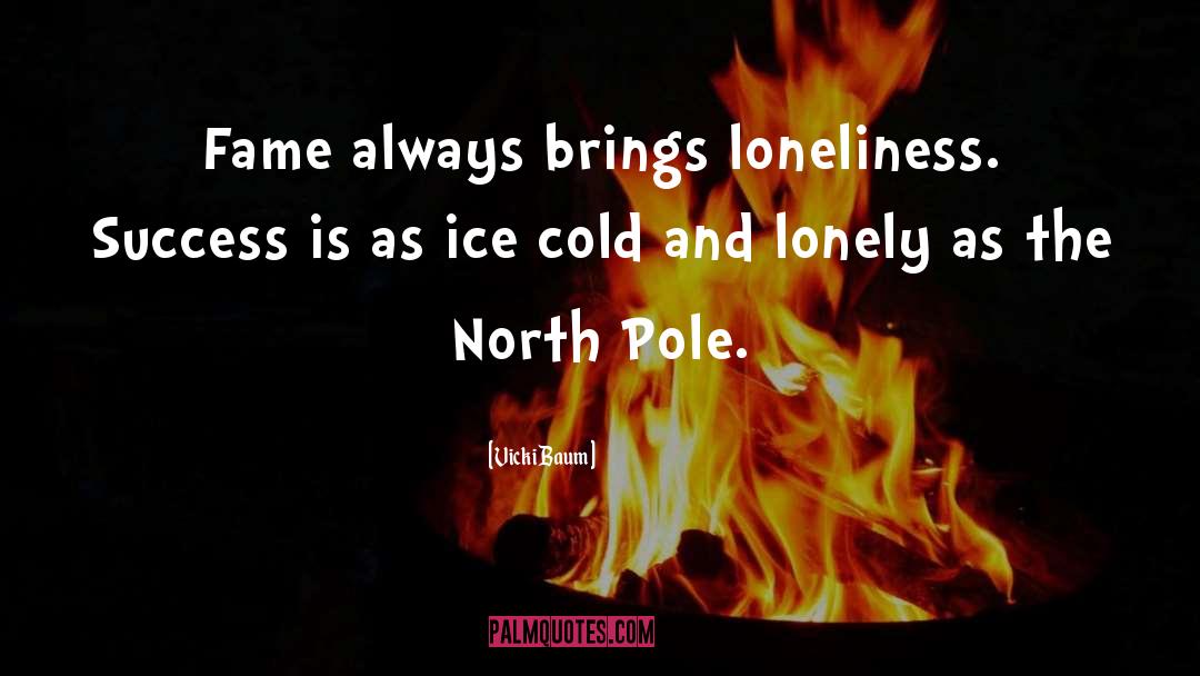 North Pole quotes by Vicki Baum