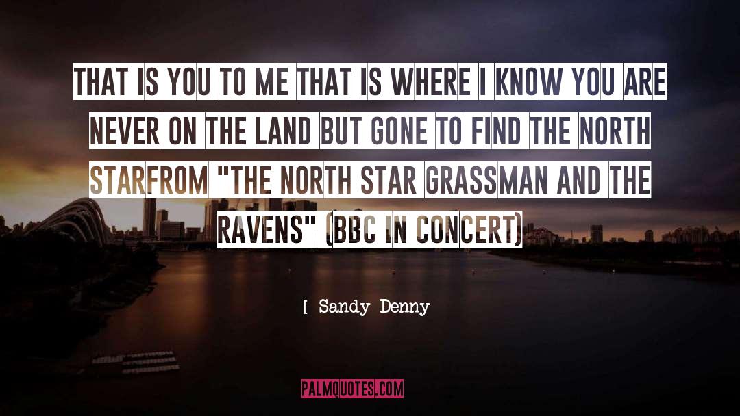 North Star quotes by Sandy Denny
