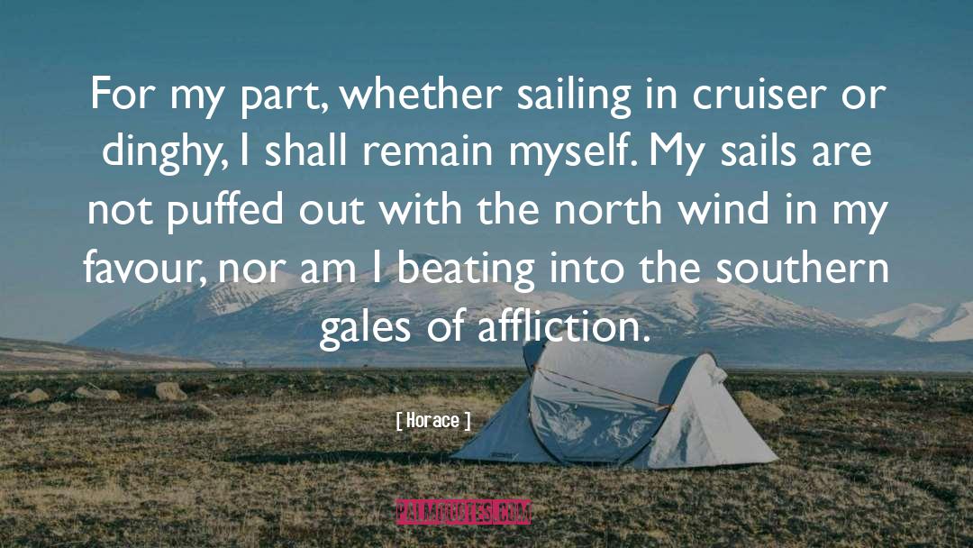 North Wind quotes by Horace