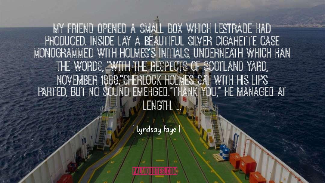 Northeast Scotland quotes by Lyndsay Faye