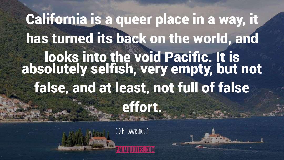 Northern California quotes by D.H. Lawrence