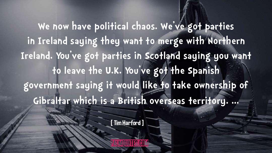 Northern Ireland quotes by Tim Harford