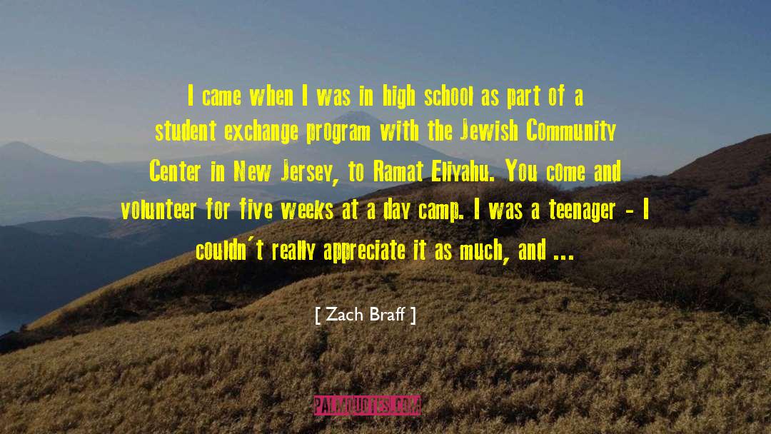 Northern New Jersey quotes by Zach Braff