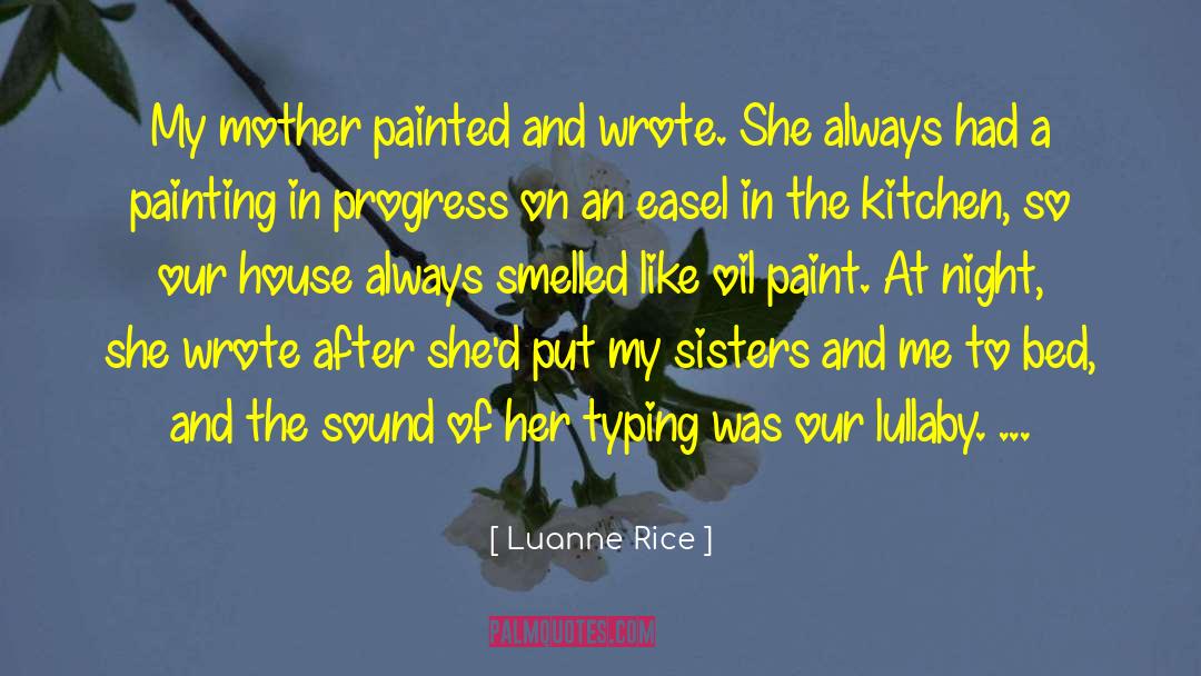 Northover Oil quotes by Luanne Rice