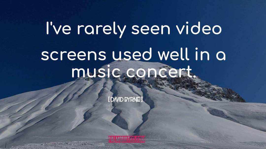 Northwards Concert quotes by David Byrne