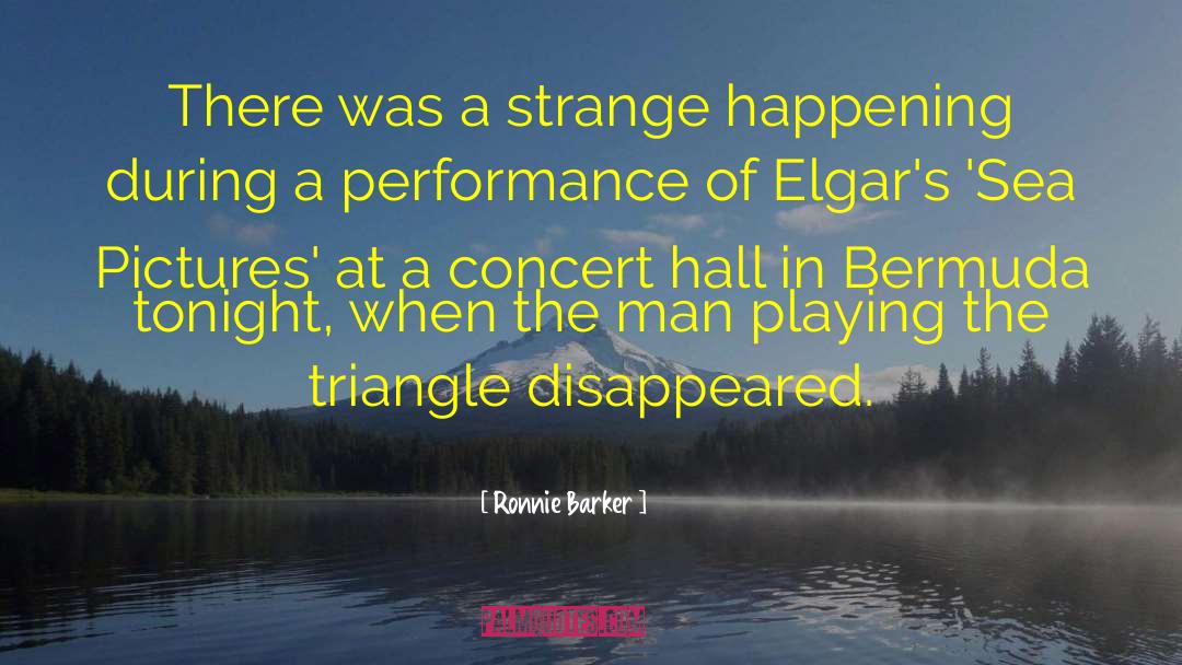 Northwards Concert quotes by Ronnie Barker