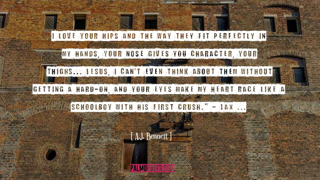 Nose quotes by A.J. Bennett