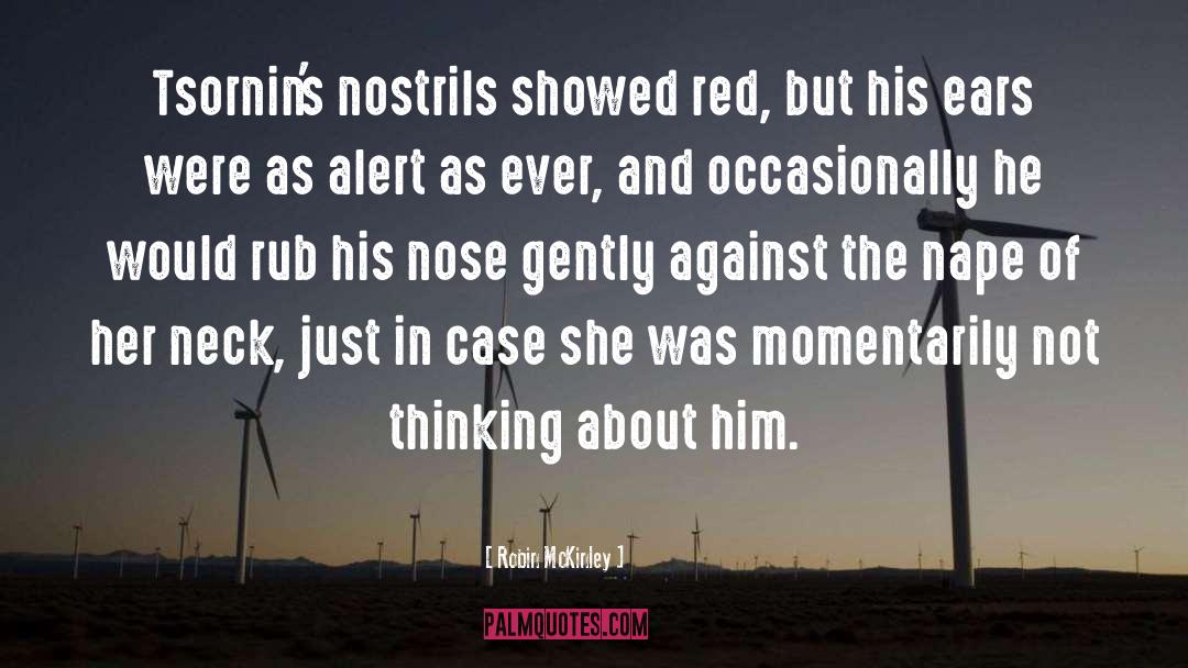Noses quotes by Robin McKinley