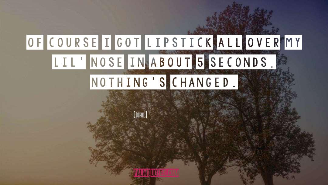 Noses quotes by Lorde