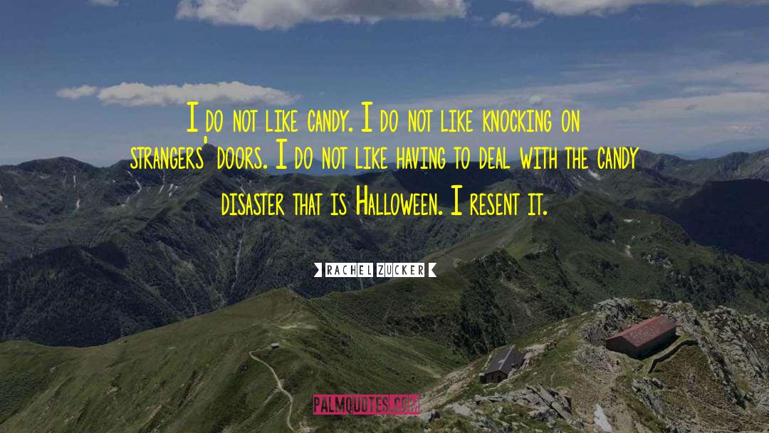 Nostalgic Halloween quotes by Rachel Zucker