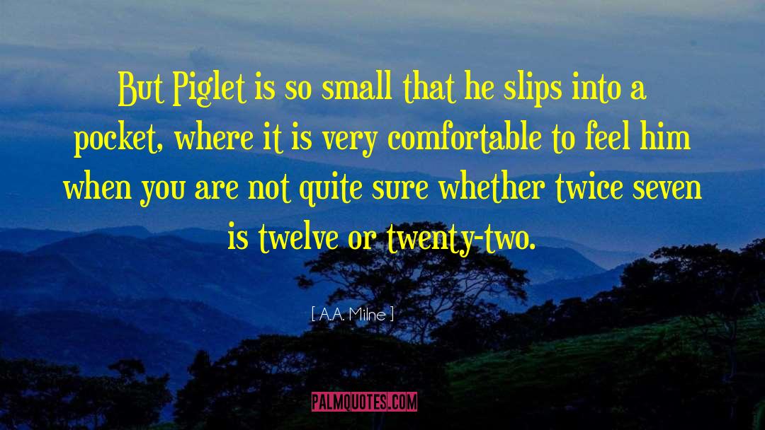 Nosy Friends quotes by A.A. Milne